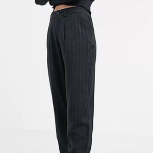 Pinstripe Trousers